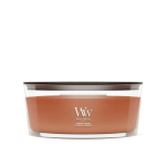 K&uuml;&uuml;nal, l&otilde;hna WoodWick Ellipse pumpkin praline, 30 - 40 h, 453 g, pruun v.