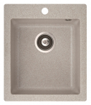 K&ouml;&ouml;givalamu Aquasanita Simplex SQS 100-110 AW, kivimass, 42.5 cm x 50 cm x 19.5 cm, hele pruun v.