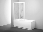 Vannisein Ravak VS2 105, 104.5 cm x 140 cm x 55.1 cm, valge v./kaitse-