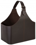 Kandekorv Home4you, pruun v., 33 x 22 x 38 cm