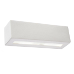 Valgusti seinale Sollux SL.0006 Vega White, E27, 1 x 60 W, valge v.