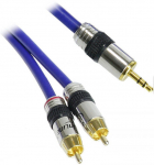 Juhe InLine RCA x 2, 3.5 mm, 3 m