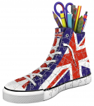 3D-pusle Ravensburger Union Jack Sneaker 11222, 108 tk