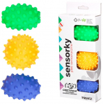 Kehamass&ouml;&ouml;r Hencz Toys Sensory Balls 874, 28 cm x 12 cm, sinine v./kollane v./roheline v.