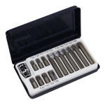 Otsikute komplekt Haushalt YF-40029, 1/4", 1/2"