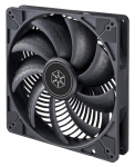 Ventilaator SilverStone Air Penetrator 184i PRO, 18 cm, must v.