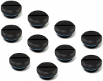 Kinnitus XSPC G1/4&Prime; Plug (Matte Black) V2, must v., 10 tk