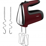 Mikser Tefal PowerMix Silence HT652538, h&otilde;be v./punane v.