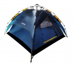 Kolmekohaline telk Outliner RD-AT03-3, sinine v./roheline v., 210 cm x 210 cm x 130 cm