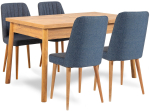 S&ouml;&ouml;gitoa komplekt Kalune Design Santiago 1048 - 1 A, m&auml;nni v./tumesinine v.