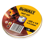 L&otilde;ikekettad Dewalt DT3507-QZ, 125x1x22.23mm, 10 tk.