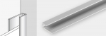 Viimistluslint Dumawall W09.260.ALU.Z46.I12, alumiinium v., 2600 mm