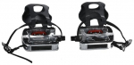 Treeningseadme lisatarvik Gymstick SPD Pedals, must v./roostevaba teras v.