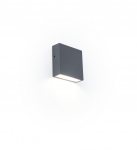 &Otilde;ue seinavalgusti Lutec Gemini XF, 9.50W, LED, IP54, tumehall v., 11 cm x 3.8 cm
