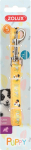 Koera rihm Zolux Puppy, kollane, 1.2m x 1.3cm