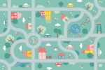 M&auml;ngumatt Marko Traffic, 150 cm x 100 cm, mitmev&auml;rviline