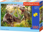 Pusle Castorland Dinosaur Battle 651337, 23 cm x 32 cm, 180 tk, mitmev&auml;rviline