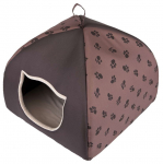 Kassimaja Hobbydog Igloo IGLJBL4, pruun, 49 cm x 49 cm