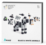 Magnetiline m&auml;ng Pixio Black & White Animals, valge v./must v.