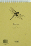 Joonistuspaber Smiltainis Sketch Pad, A4, 80 g/m&sup2;, kreemjasvalge, 29.7 cm x 21 cm