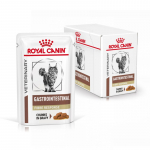 Kassi m&auml;rgtoit Royal Canin Veterinary Diets Gastrointestinal, riis, 0.085 kg x 12 tk