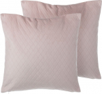 Dekoratiivne padi Beliani Pasque, roosa v., 45 cm x 45 cm, 2 tk