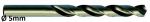 Metallist puur Exact DIN338, metall, hsse-co5, 5 mm