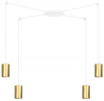 Valgusti rippuv Emibig Traker 527/4, GU10, 4 x 10 W, valge v.