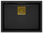 K&ouml;&ouml;givalamu Quadron David 50, graniit, 55 cm x 42 cm x 22.5 cm, kuldne v./must v.