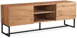 TV-laud Home4you Byron, tamm v., 160 cm x 41 cm x 60 cm