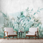 Fototapeet Artgeist Watercolor Nature, 315 cm x 450 cm