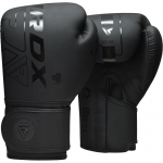 Poksikindad RDX F6 Matte BGR-F6MB-8OZ, must v., 8 oz