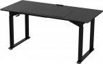 Arvutilaud reguleeritava k&otilde;rgusega Ultradesk, must v.