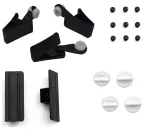 Laekarniisi tarvikute komplekt Karpol PVC II 3,0 m, must v.