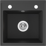 K&ouml;&ouml;givalamu Laveo Trzynastka SBP_710T, Black, graniit, 44 cm x 44 cm x 17 cm, must v.