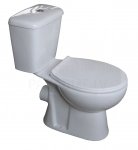WC-pott, p&otilde;randapealne Mila, kaanega, 370 mm x 650 mm