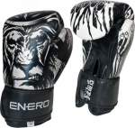 Poksikindad Enero Tiger, valge v./must v., 14 oz