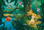 Fototapeet Komar Simba and Friends, 368 cm x 248 cm