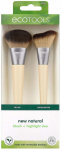 Meigipintslite komplekt Ecotools New Natural Blush + Highlight, 2 tk