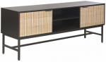 TV-laud Home4you Helve, pruun v./must v., 150 cm x 40 cm x 60 cm