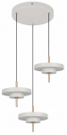 Valgusti lagi Trio Keaton, LED, 2300 - 4000 &deg;K, 3 x 10 W, hall v.