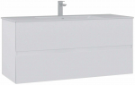 Vannitoakapp valamuga Kalune Design Nest, valge matt v., 51 cm x 121 cm x 55 cm
