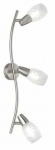 Valgusti seinale Reality Colmar R80023007, E14, 3 x 28 W, valge v./nikkel v.