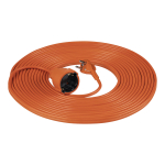 Pikendusjuhe Orno, 1.0 mm&sup2;, 10 m, IP20, 1 pesa, oranž v.