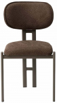 Toolide komplekt Kalune Design Muriz 4970 974NMB1976, matt, pruun v./cappuccino v., 47.5 cm x 43 cm x 83 cm, 2 tk