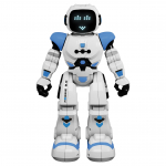 Kahjustatud pakendiga toode. M&auml;ngurobot robot Xtrem Bots Interactive Robbie 2.0 XT3803272, sinine v./valge v.
