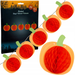 Dekoratsioon lastele/t&auml;iskasvanutele, k&otilde;rvits Pumpkin, oranž v., 19 cm x 16.5 cm