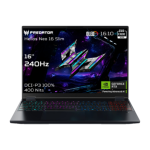 S&uuml;learvuti Acer Predator Helios Neo 16S AI PHN16S-71-95J5 NH.QX7EL.003, 275HX, 64 GB, 1 TB, 16 ", NVIDIA GeForce RTX 5070 Ti, must v., EN, Windows 11 home