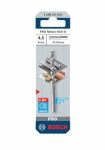 Metallist puur Bosch 2608577643, metall/teras/malmist, hss-g, silindriline, 4.5 mm x 8 cm