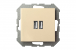 USB laadija Liregus Epsilon, beež v.